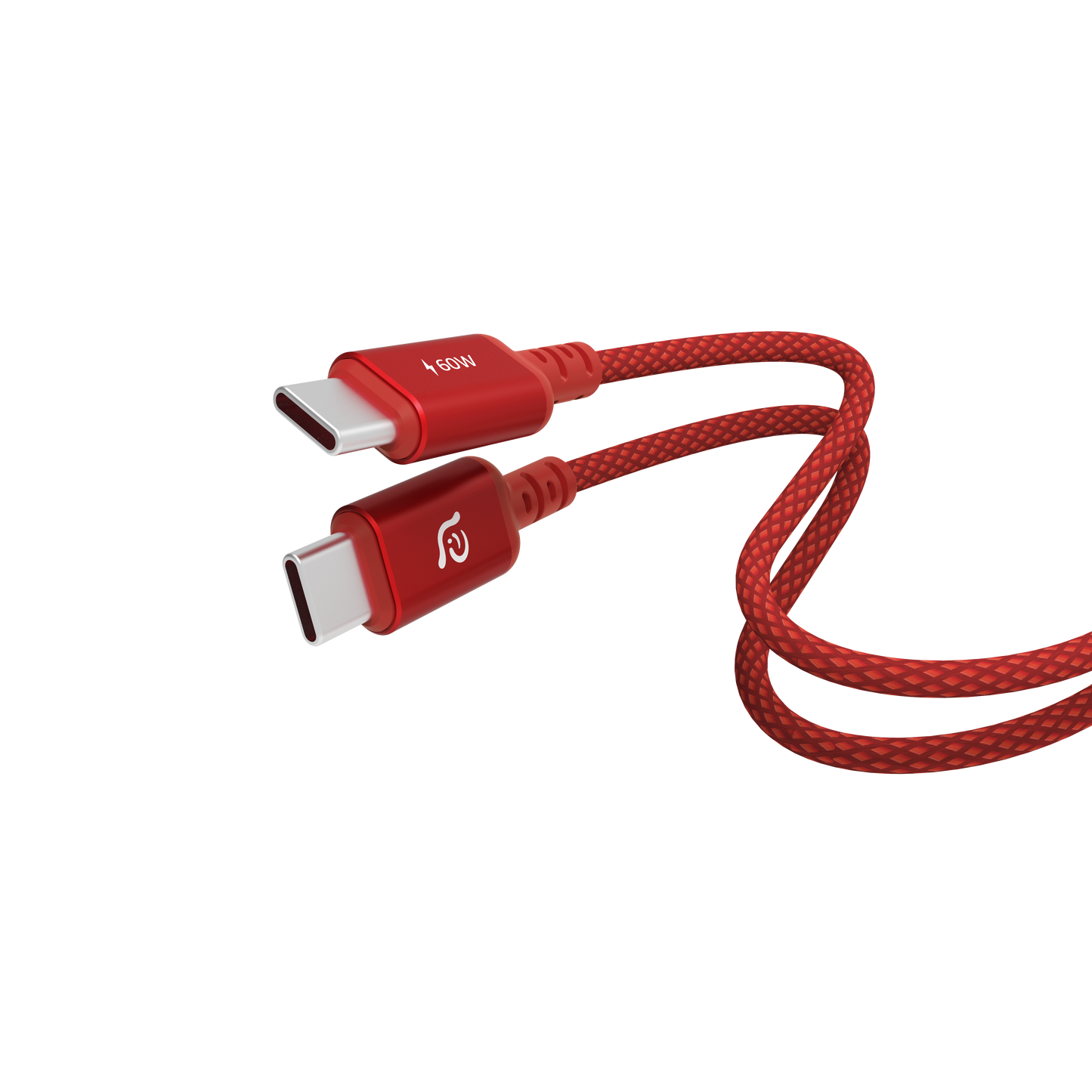 ADAM ELEMENTS CASA S120 USB-C to USB-C 60W Cable 1.2m - Red