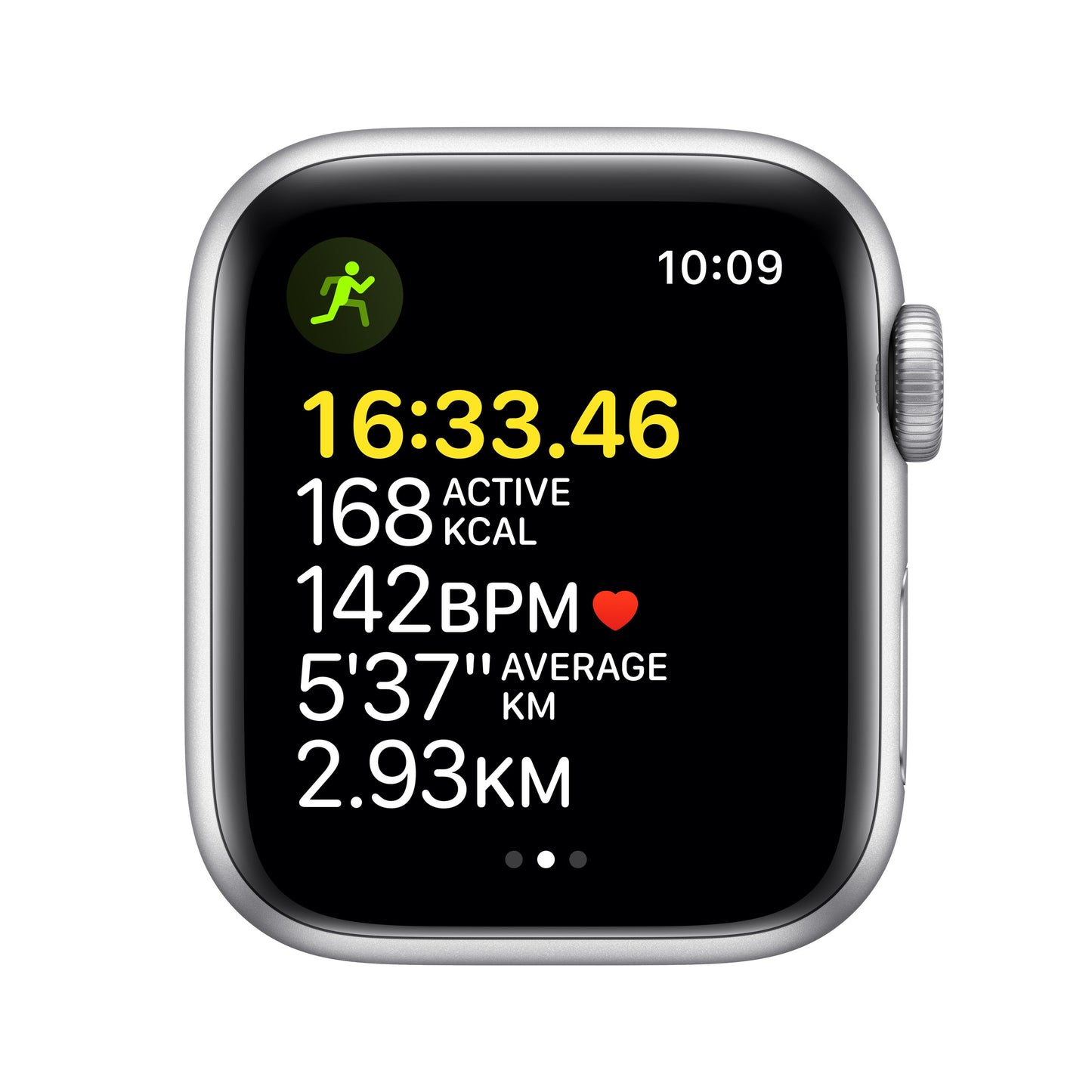 Apple Watch SE GPS, 40mm Silver Aluminum Case with Abyss Blue Sport Band - Regular