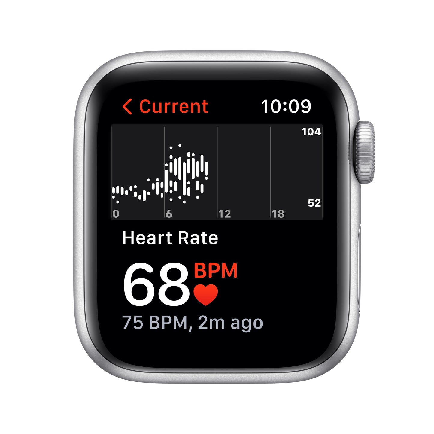 Apple Watch SE GPS, 40mm Silver Aluminum Case with Abyss Blue Sport Band - Regular