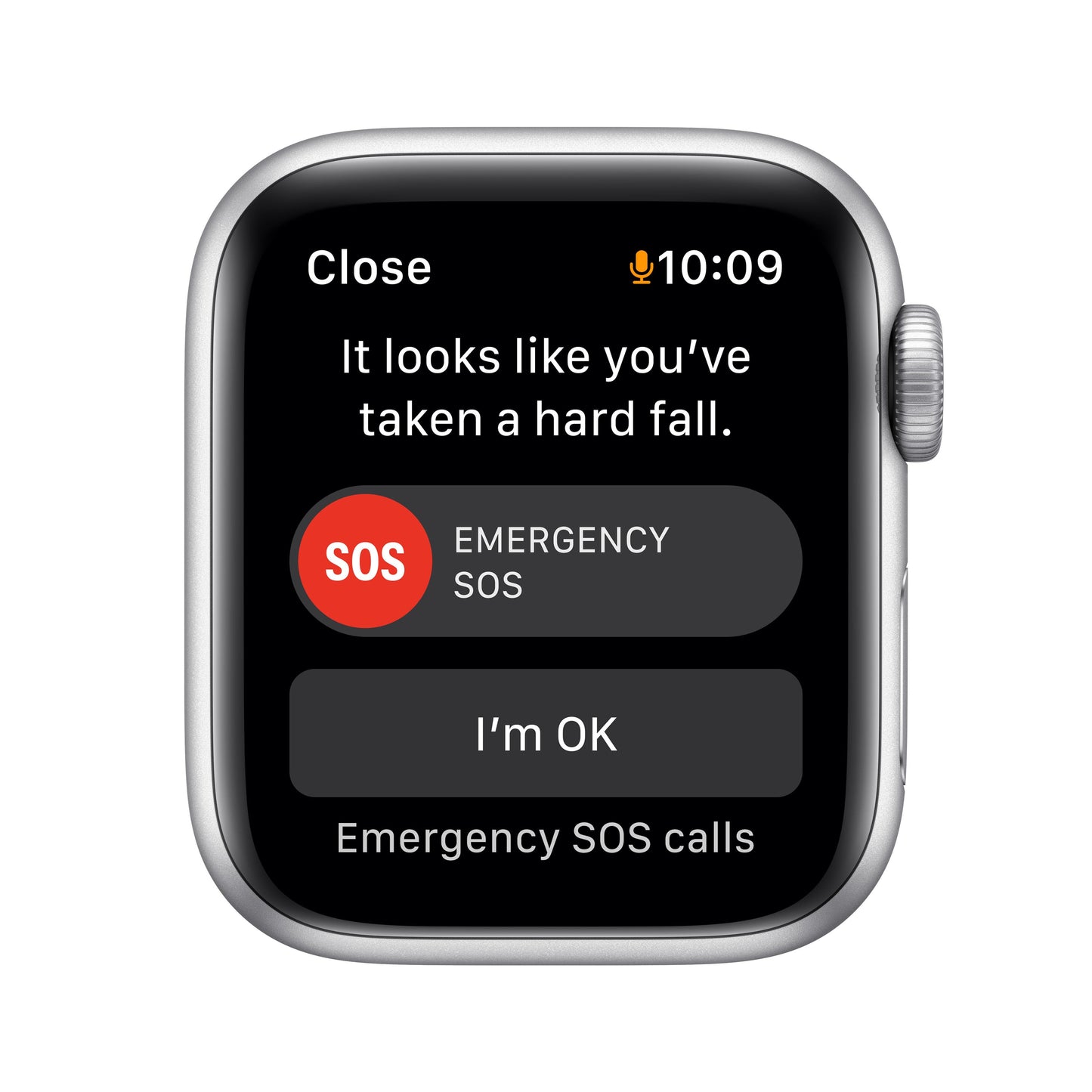 Apple Watch SE GPS, 40mm Silver Aluminum Case with Abyss Blue Sport Band - Regular