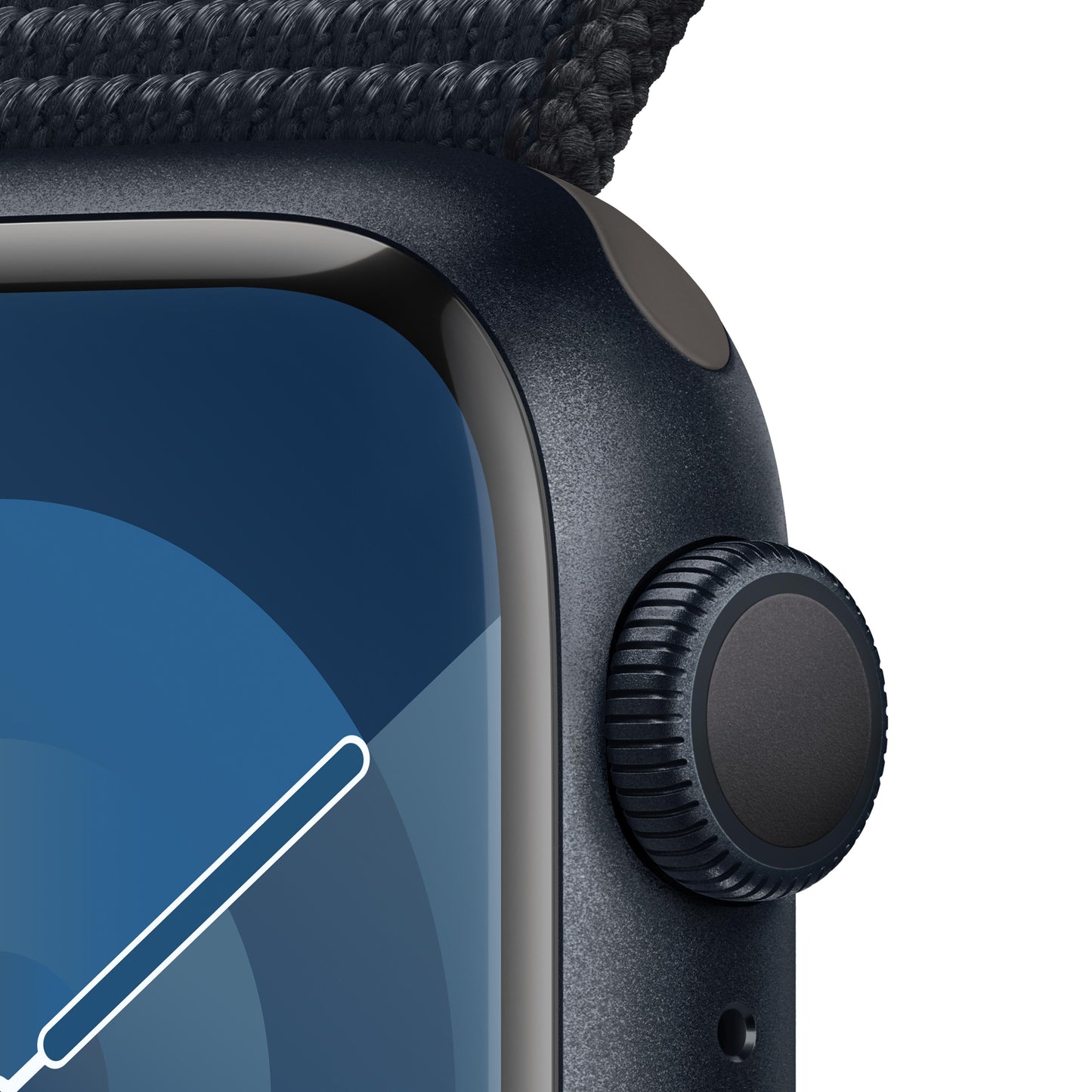 Apple Watch Series 9 GPS 41mm Midnight Aluminum Case with Midnight Sport Loop