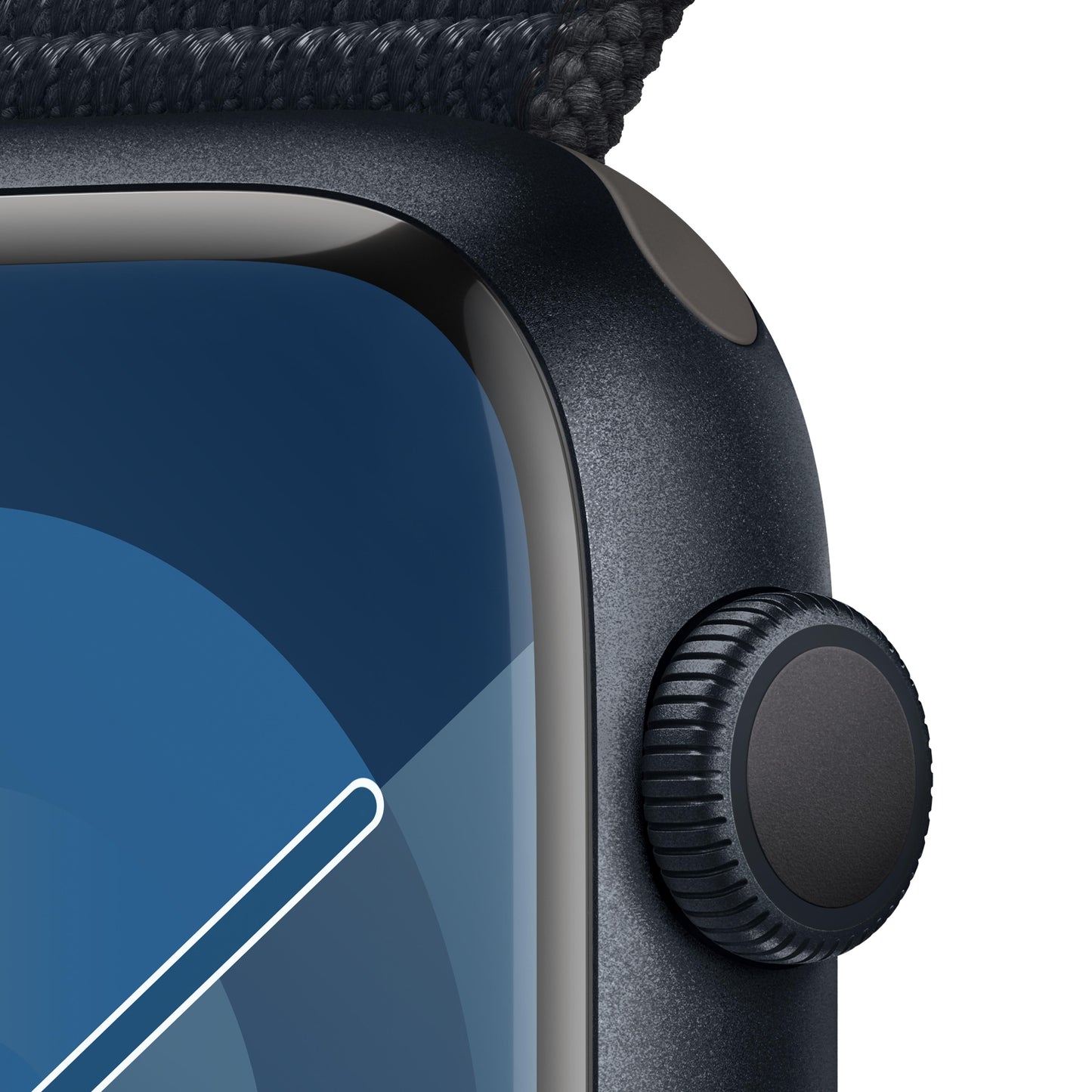 Apple Watch Series 9 GPS 45mm Midnight Aluminum Case with Midnight Sport Loop