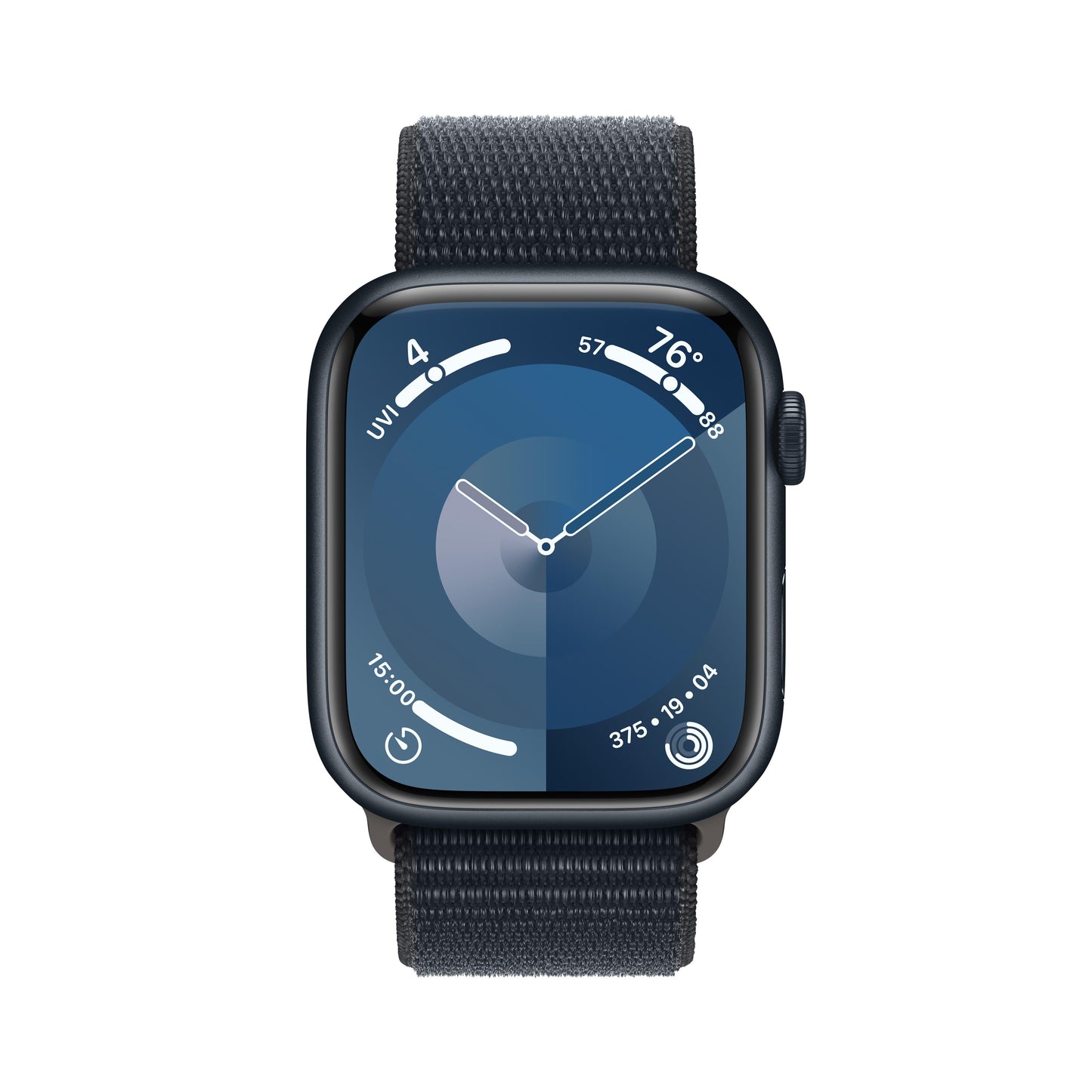 Apple Watch Series 9 GPS + Cellular 45mm Midnight Aluminum Case with Midnight Sport Loop