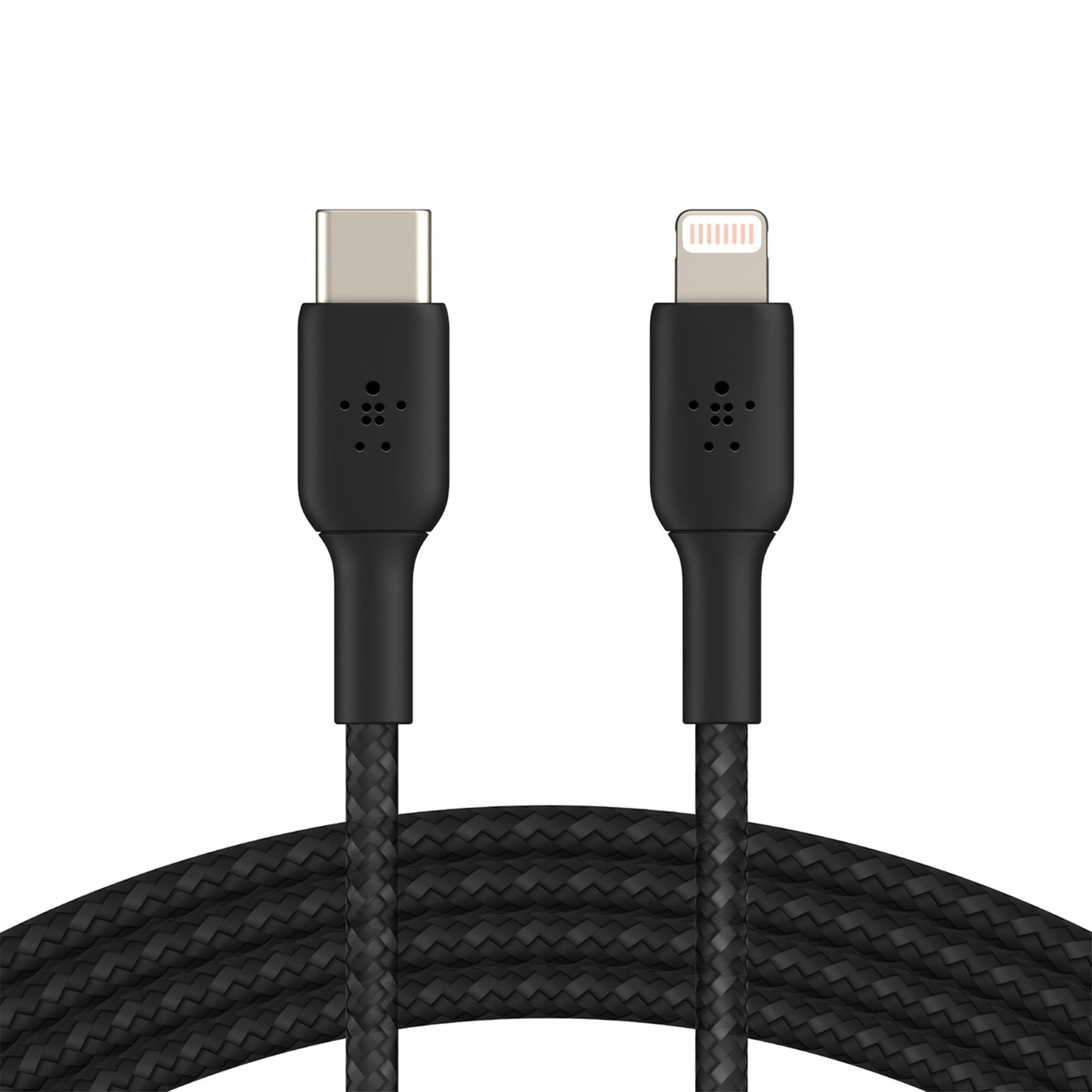 BELKIN Boost Charge Braided USB-C to Lightning Connector 1.2m - Black