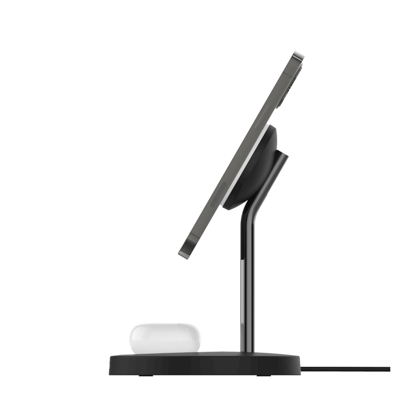 BELKIN 2-in-1 MagSafe 15W Wireless Charging Stand - Black