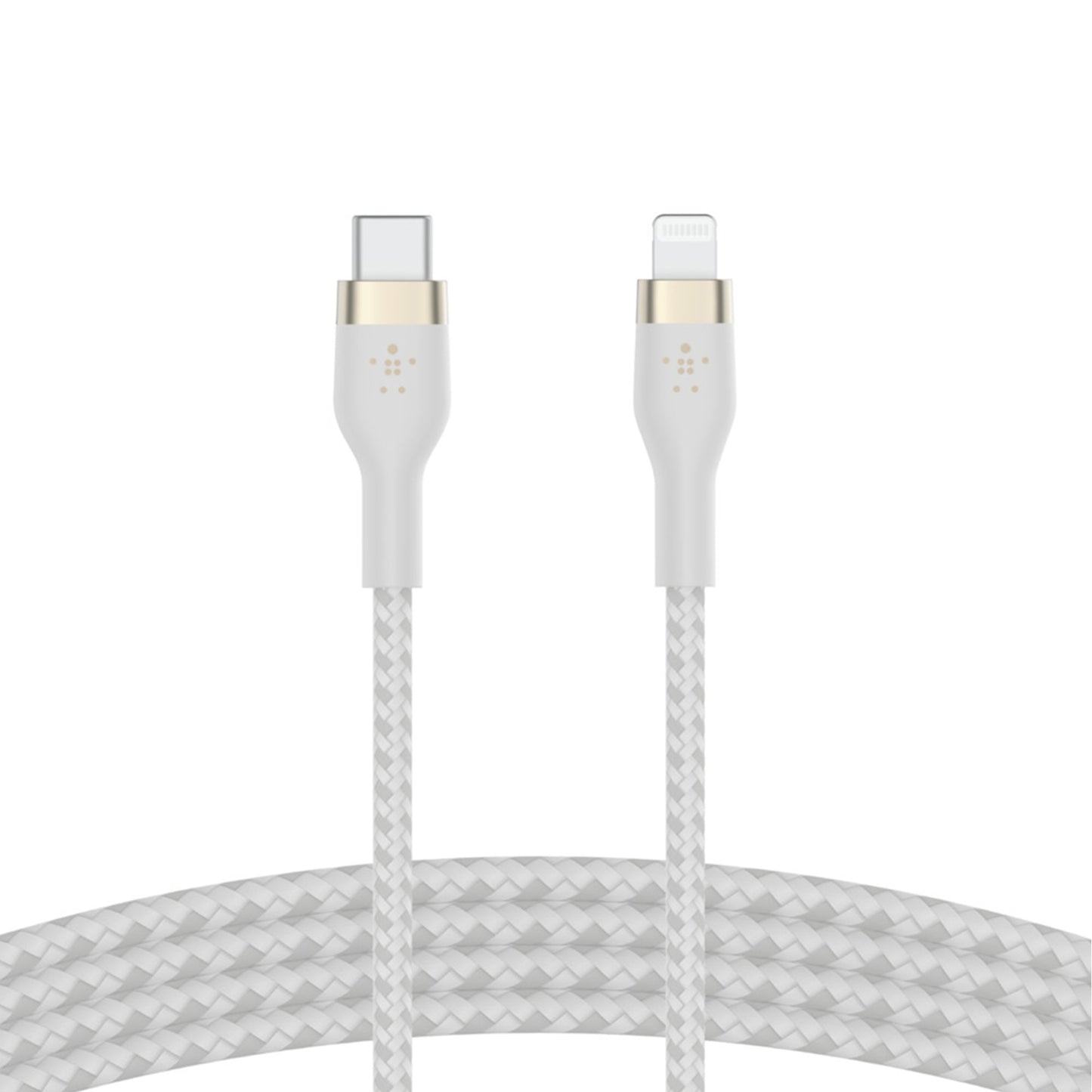 BELKIN Boost Charge Pro Flex USB-C to Lightning Cable 1m - White