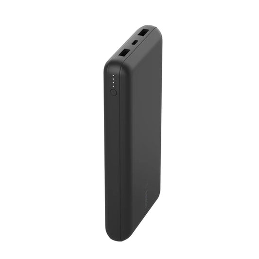 BELKIN BoostCharge 20,000mAh USB-A and USB-C 15w Power Bank - Black
