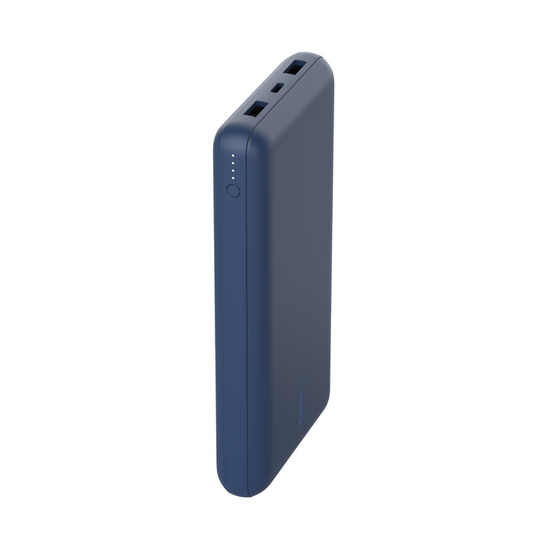 BELKIN BoostCharge 20,000mAh USB-A and USB-C 15w Power Bank - Blue