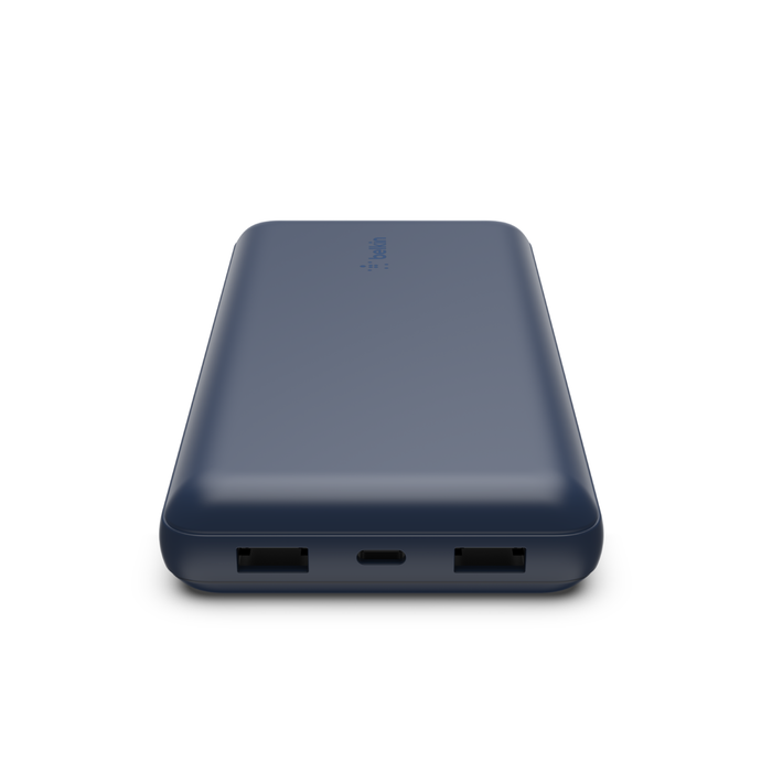 BELKIN BoostCharge 20,000mAh  USB-A and USB-C 15w Power Bank - Blue