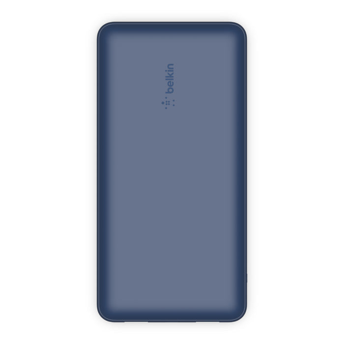 BELKIN BoostCharge 20,000mAh  USB-A and USB-C 15w Power Bank - Blue