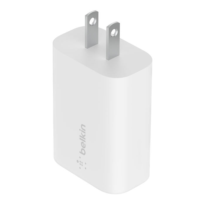 BELKIN BoostCharge 25w USB-C PD Wall Charger with PPS - White