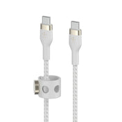 BELKIN Boost Charge Pro Flex USB-C to USB-C 2.0 Cable 1M - White