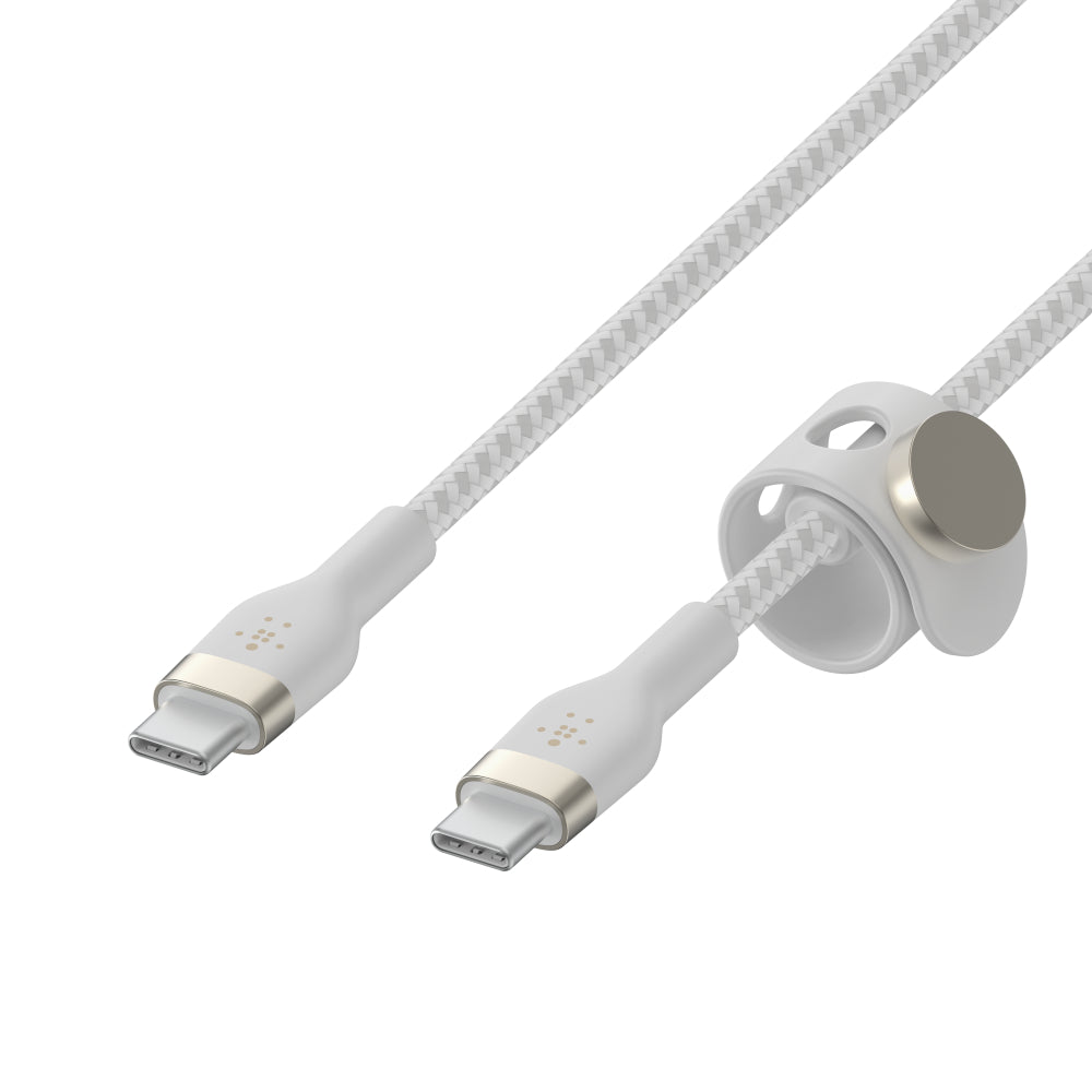 BELKIN Boost Charge Pro Flex USB-C to USB-C 2.0 Cable 1M - White