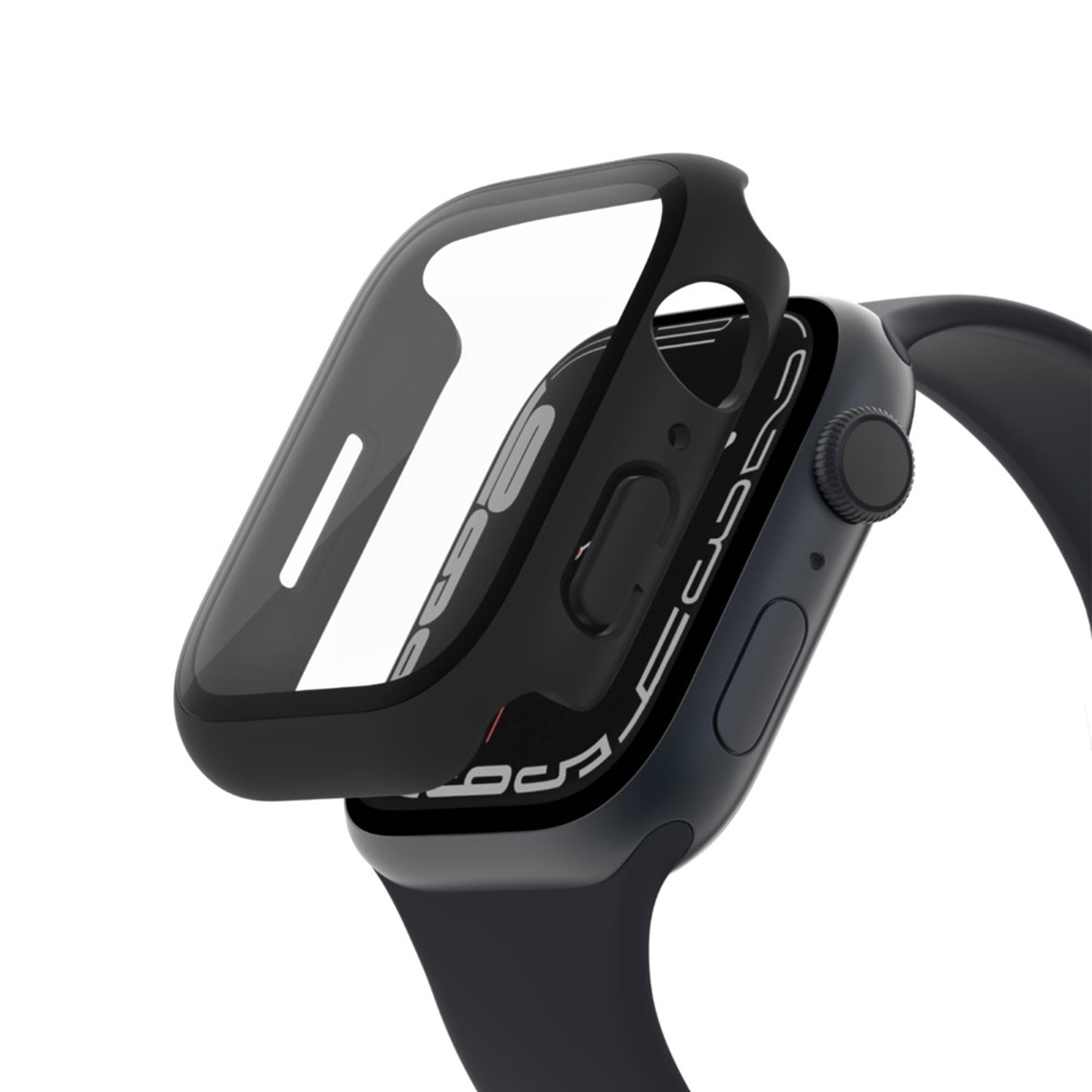BELKIN TemperedCurve 2-in-1 Case for Apple Watch 40/41mm - Black