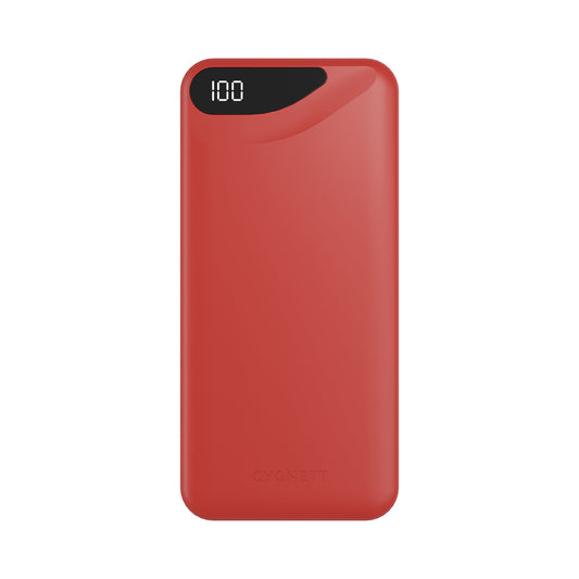 CYGNETT Boost 3 20000 mAh 15W Power Bank - Red