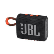 JBL GO 3 Portable Bluetooth Speaker - Black Orange