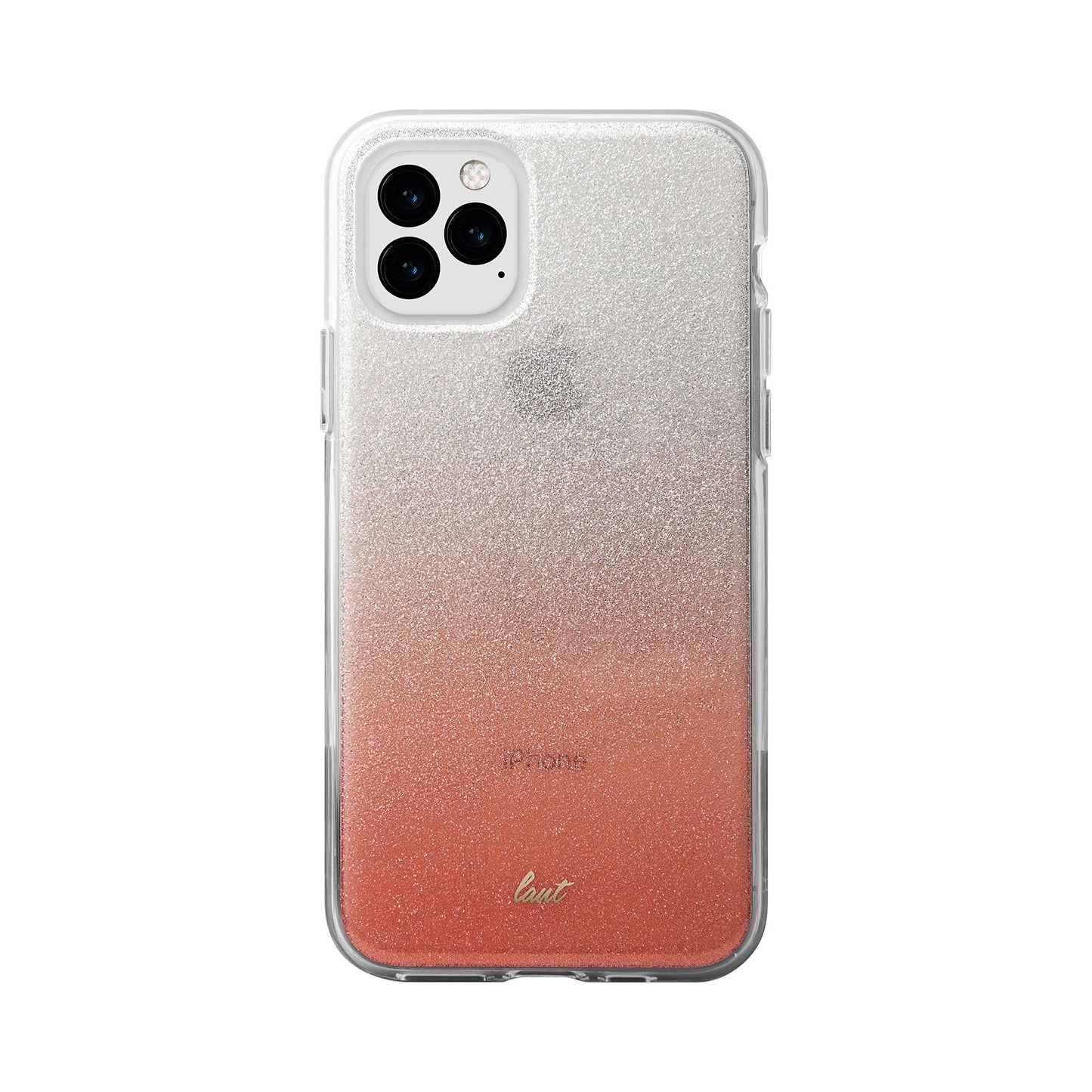 LAUT Ombre Sparkle for iPhone 11 Pro Max - Peach