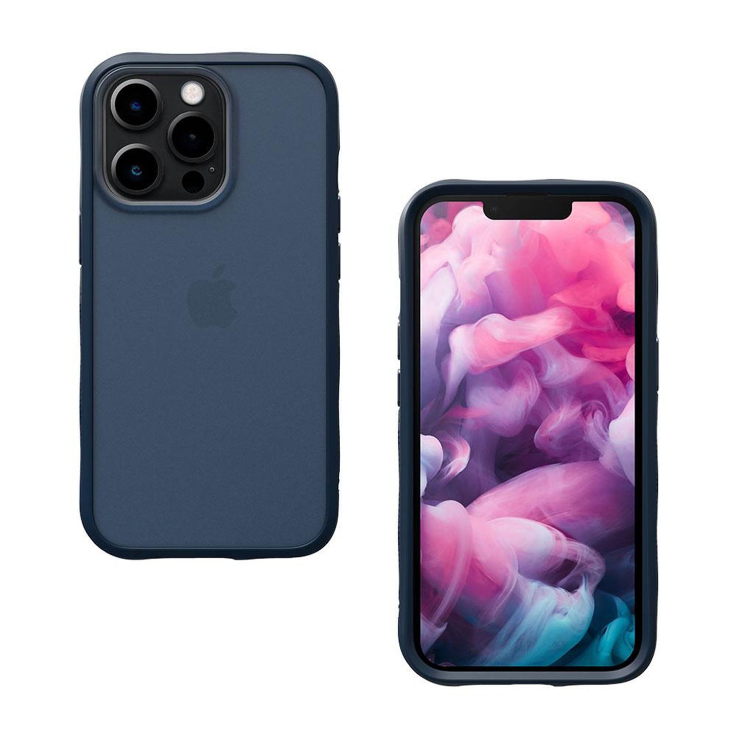 LAUT Crystal Matter 2.0 for iPhone 13 Pro - Midnight Blue