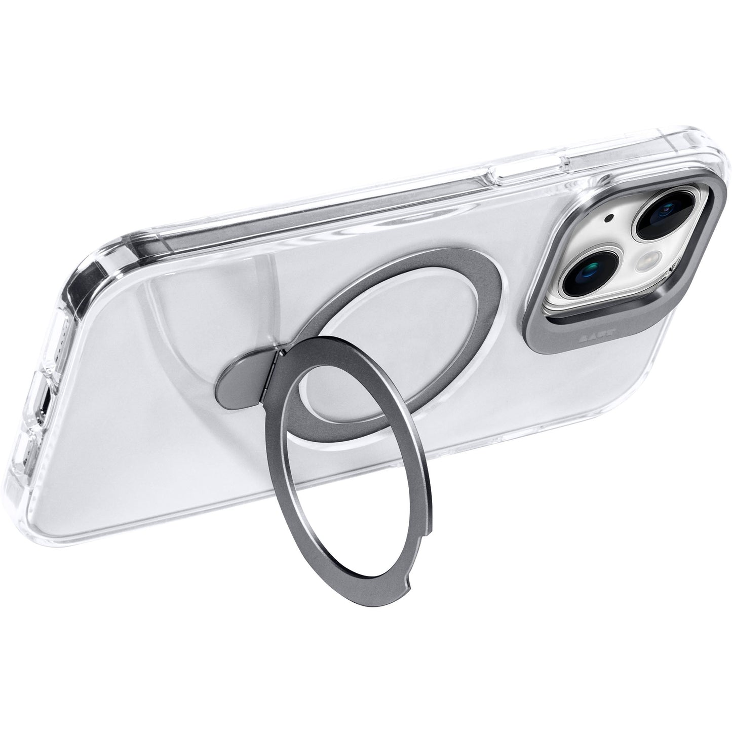LAUT Revive Prop Case for iPhone 15 Plus - Crystal