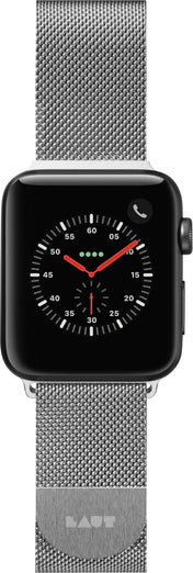 LAUT Steel Loop Watch Strap for Apple Watch 38/40/41 mm - Silver