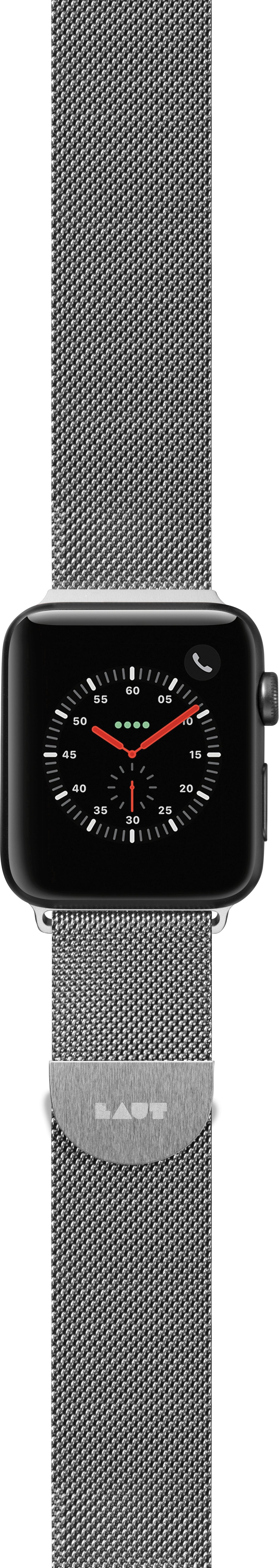 LAUT Steel Loop Watch Strap for Apple Watch 38/40/41 mm - Silver