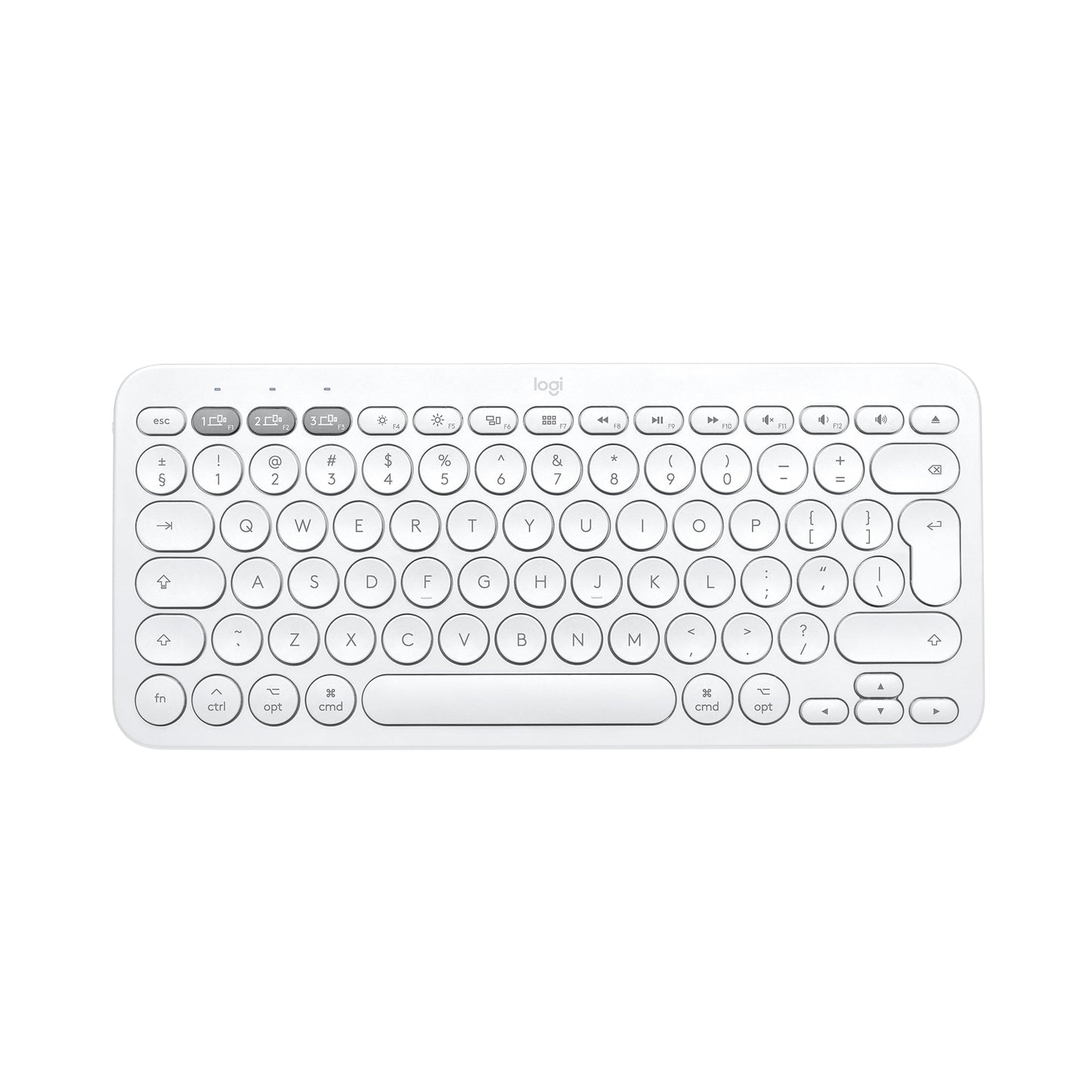 LOGITECH K380 Multi-Device Bluetooth Keyboard - Off-White