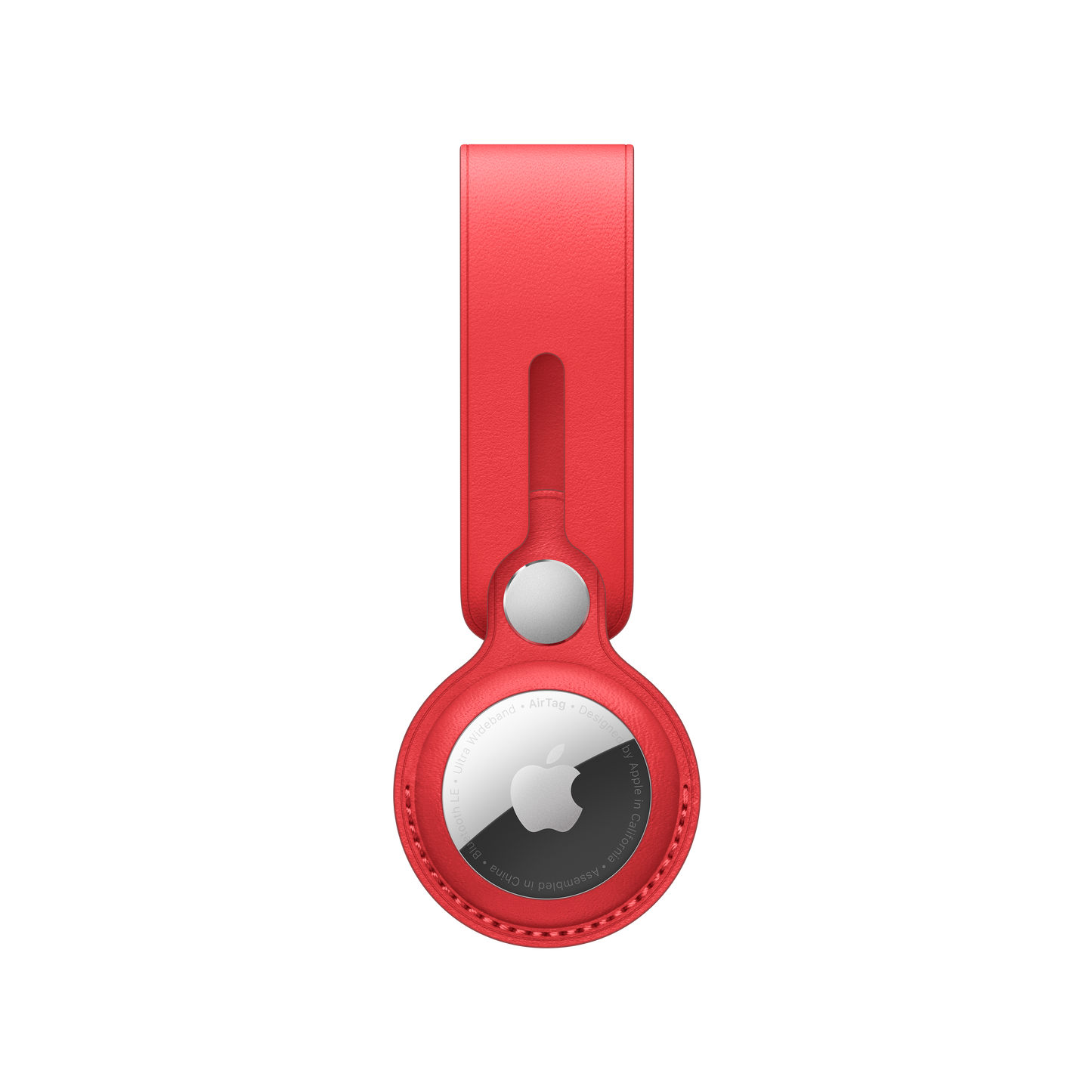 AirTag Leather Loop - (PRODUCT)RED