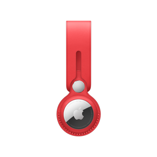 AirTag Leather Loop - (PRODUCT)RED