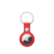 AirTag Leather Key Ring - (PRODUCT)RED