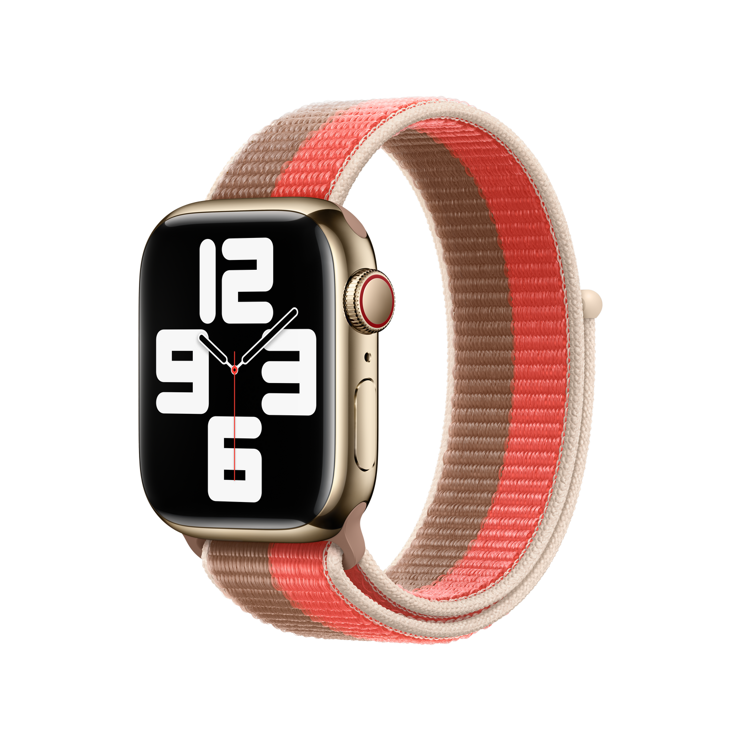 41mm Pink Pomelo/Tan Sport Loop - Regular