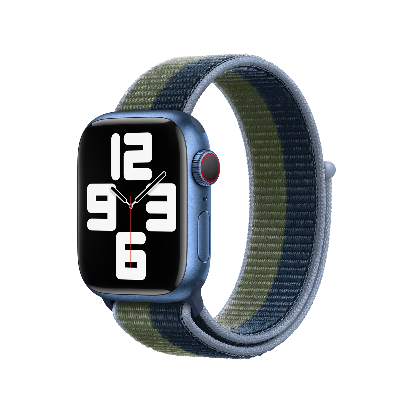 41mm Abyss Blue/Moss Green Sport Loop - Regular