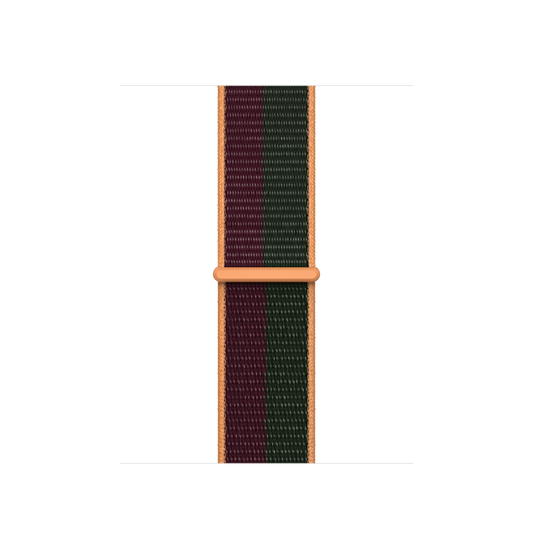 41mm Dark Cherry/Forest Green Sport Loop - Regular