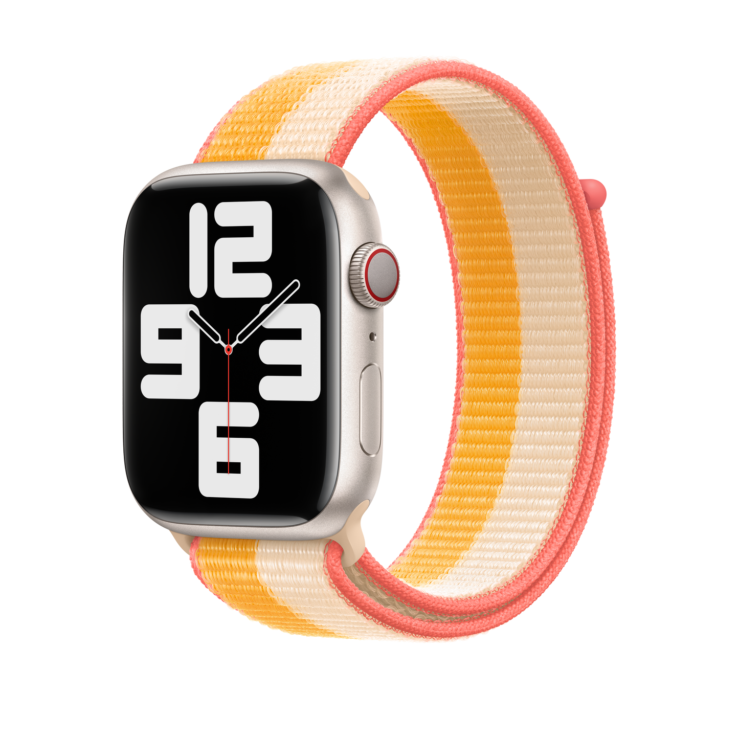 45mm Maize/White Sport Loop - Regular