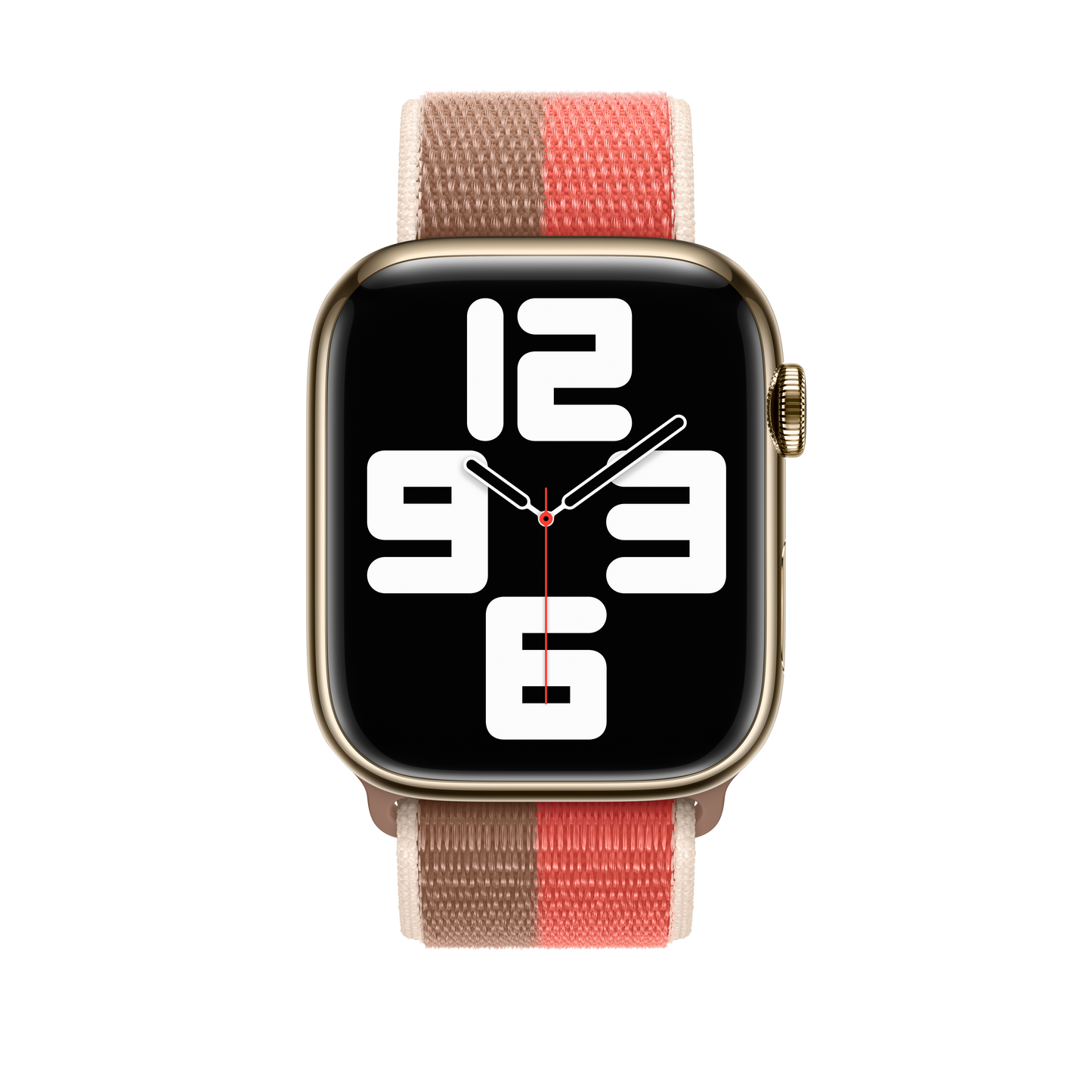 45mm Pink Pomelo/Tan Sport Loop - Regular