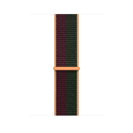 45mm Dark Cherry/Forest Green Sport Loop - Regular