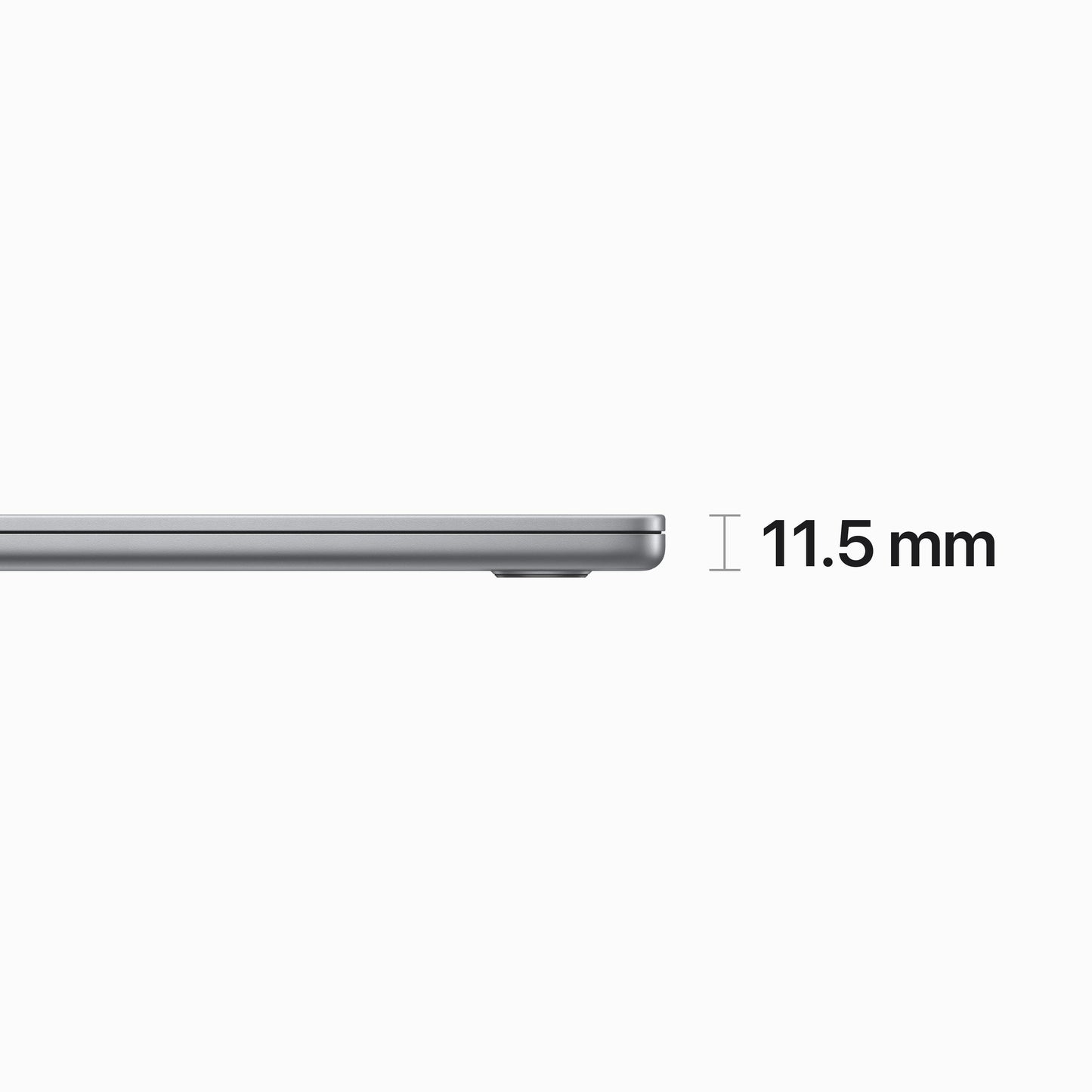 15-inch MacBook Air: Apple M2 chip with 8‑core CPU and 10‑core GPU, 256GB SSD - Space Gray