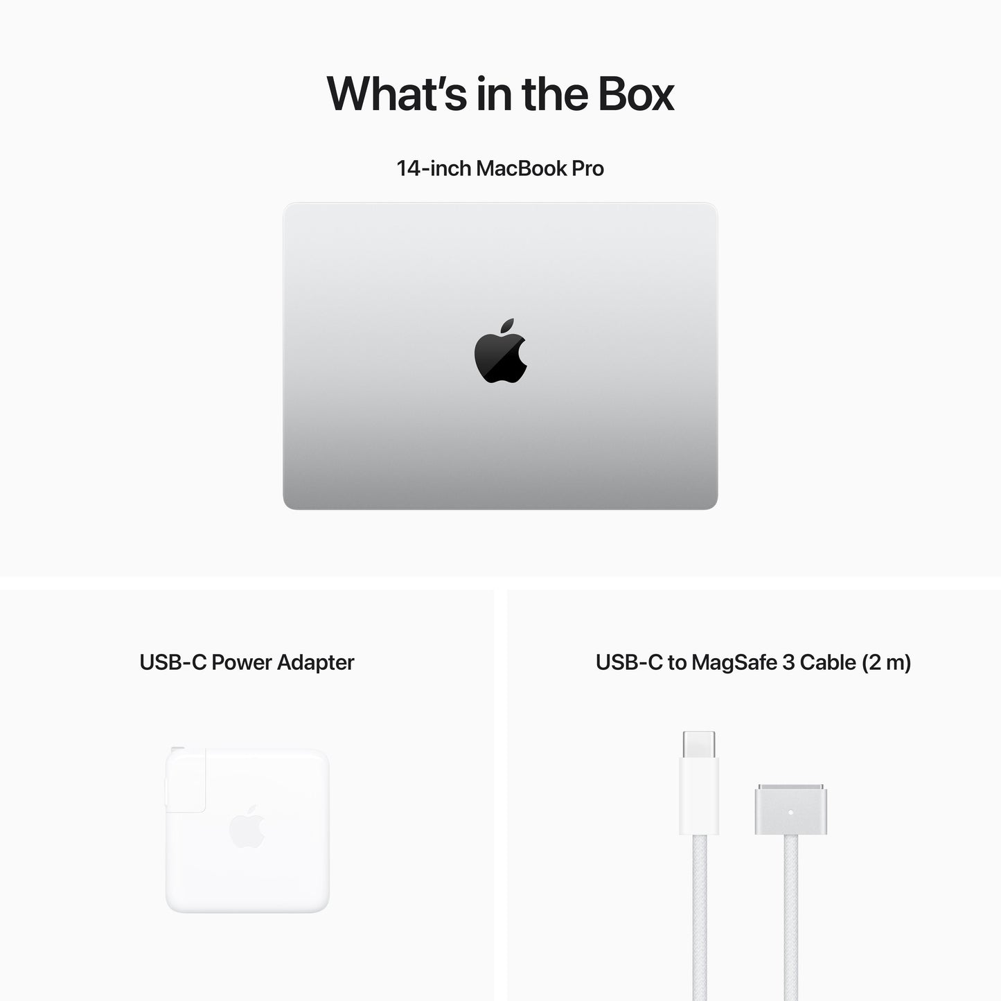 "14-inch MacBook Pro: Apple M2 Pro chip with 10-core CPU and 16-core GPU, 512GB SSD - Silver"