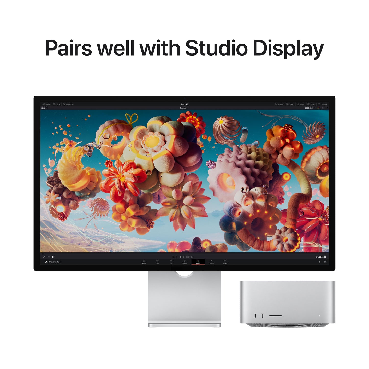"Mac Studio: Apple M1 Ultra chip with 20 core CPU and 48_core GPU, 1TB SSD"