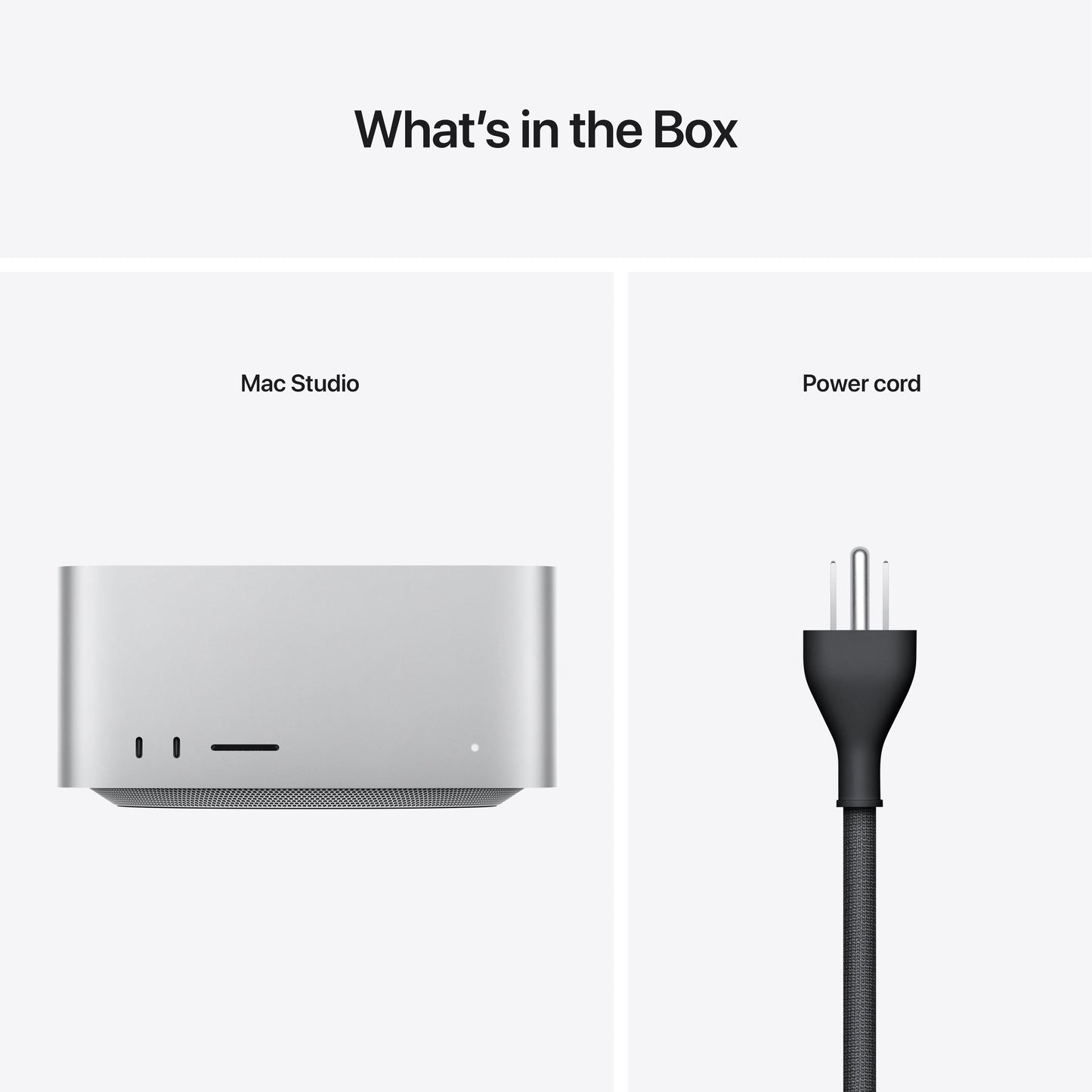"Mac Studio: Apple M1 Ultra chip with 20 core CPU and 48_core GPU, 1TB SSD"
