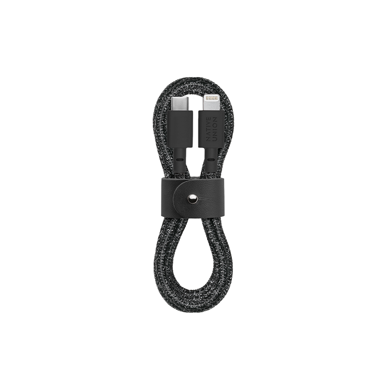 NATIVE UNION Braided USB-C to Lightning Belt Cable 1.2m - Cosmos