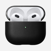 NOMAD Leather Case for AirPods 3rd gen - Black