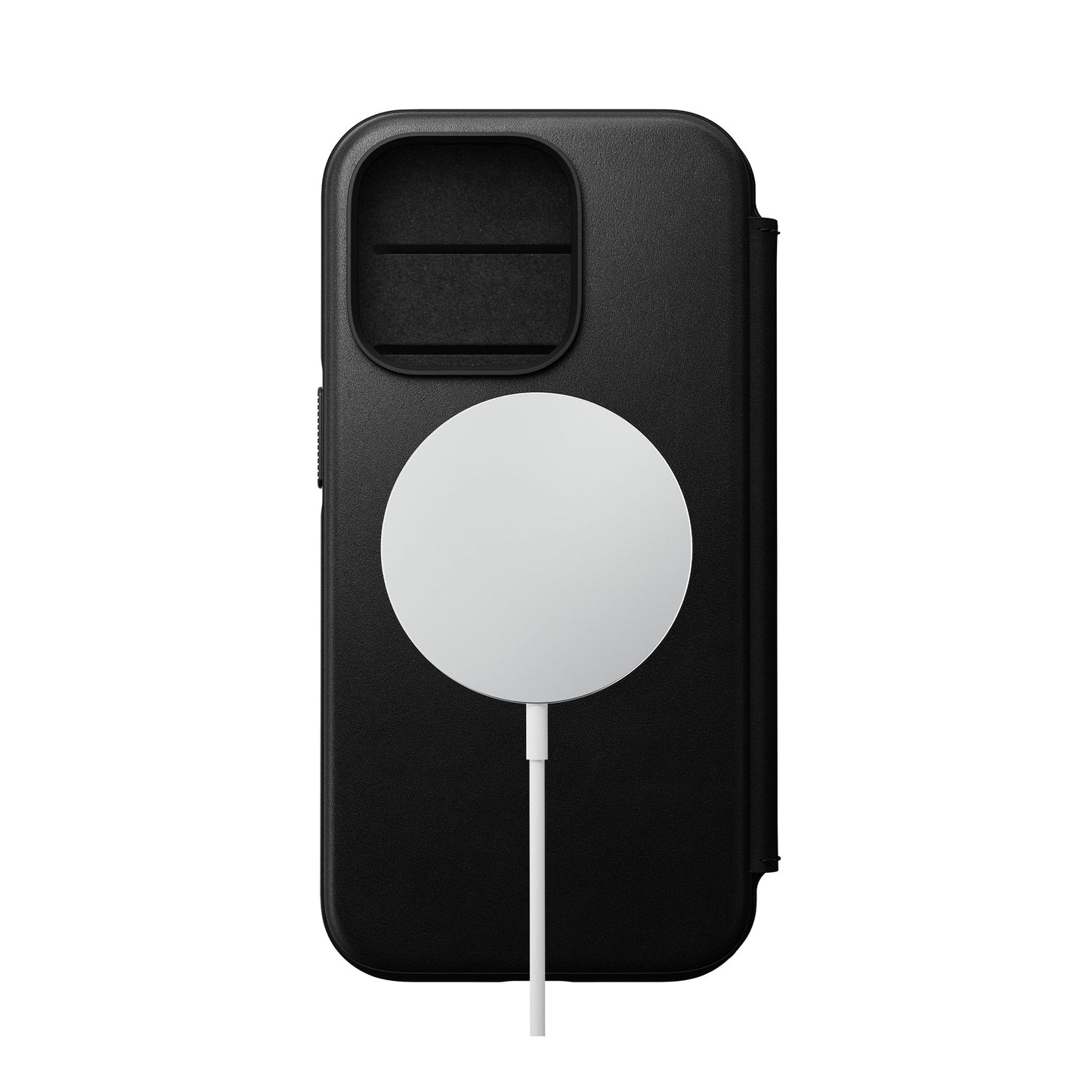 NOMAD Modern Leather Folio/Nomad for iPhone 14 Pro - Black