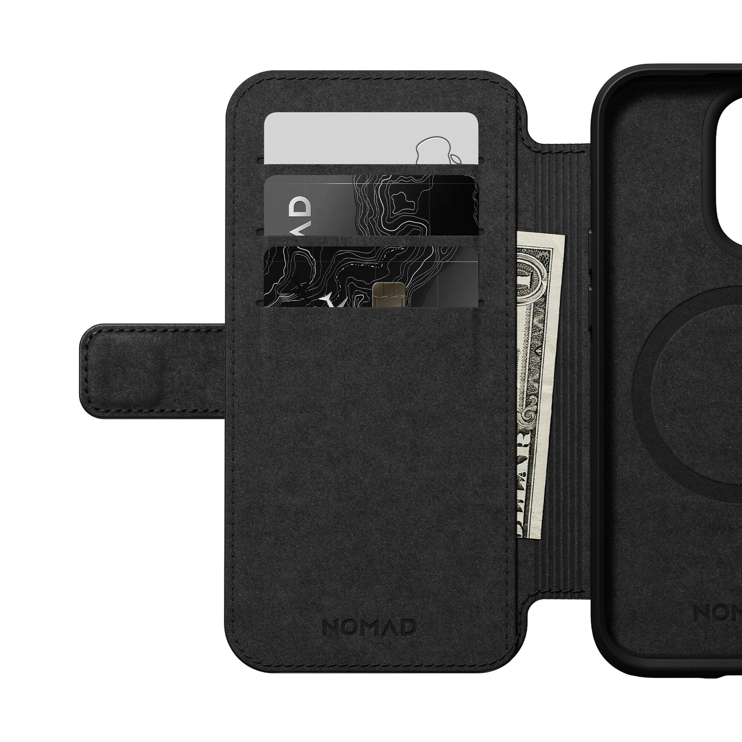 NOMAD Modern Leather Folio/Nomad for iPhone 14 Pro - Brown