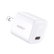 AUKEY Omnia II Mini 30w USB-C PD GaN Wall Charger - White