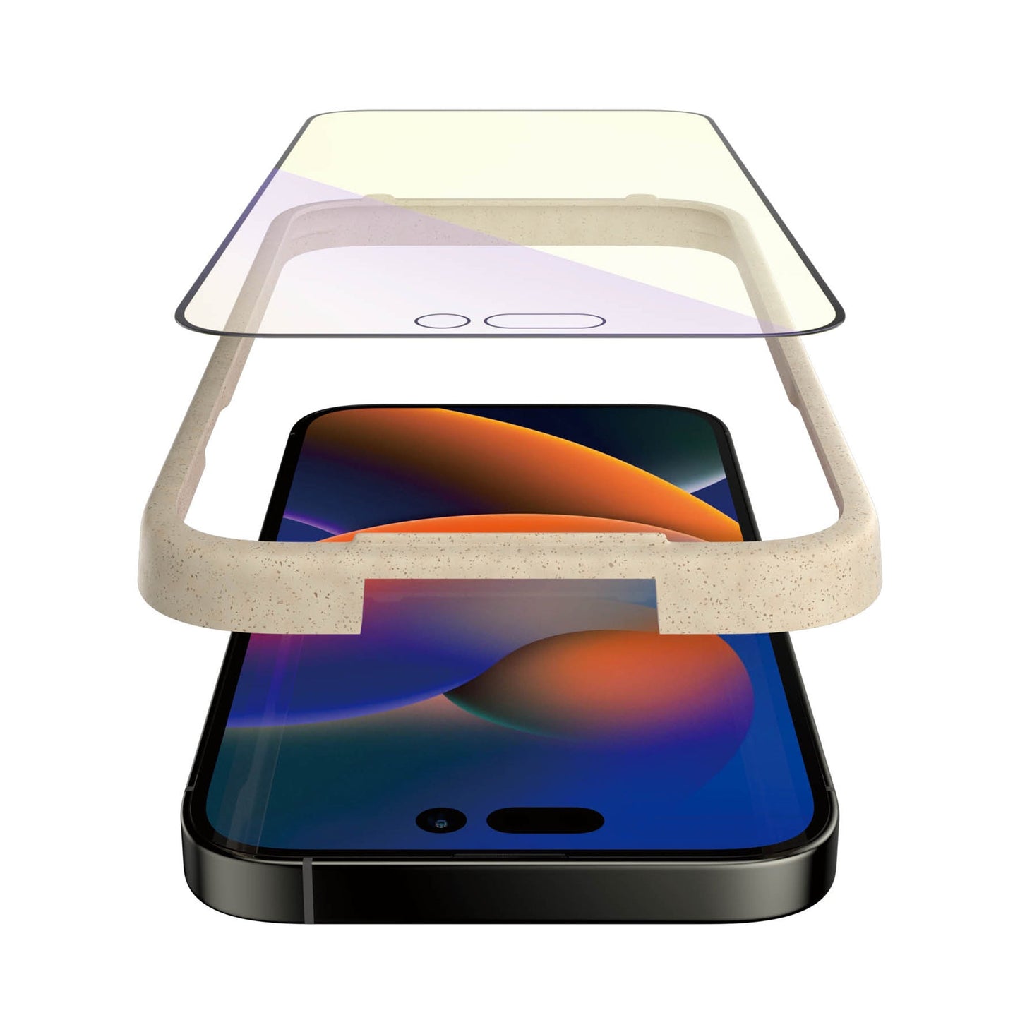 PANZERGLASS Ultra-Wide Fit Anti-Bluelight (wA) for iPhone 14 Pro Max - Clear