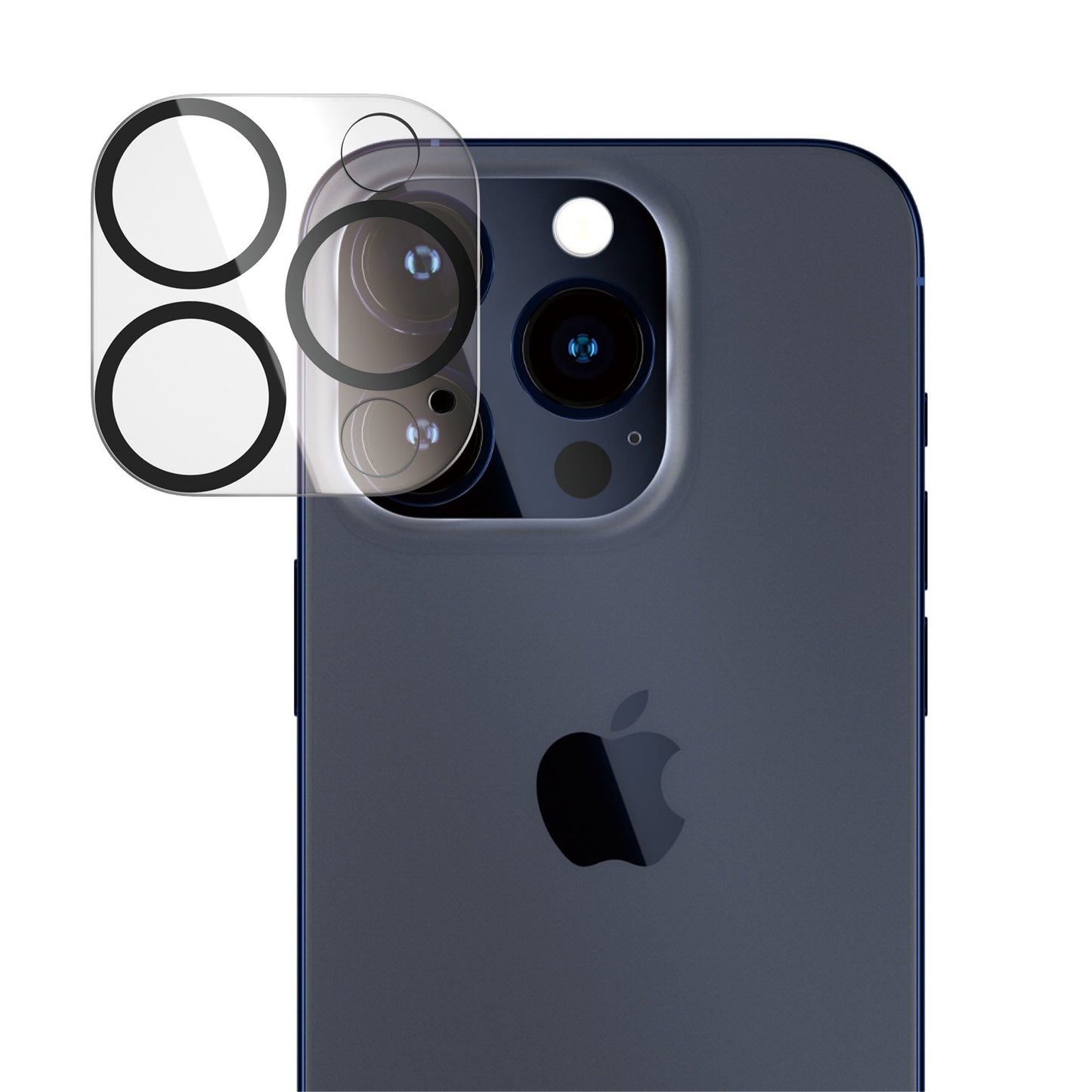 PANZERGLASS PicturePerfect Camera Lens Protector for iPhone 15 Pro / 15 Pro Max - Black