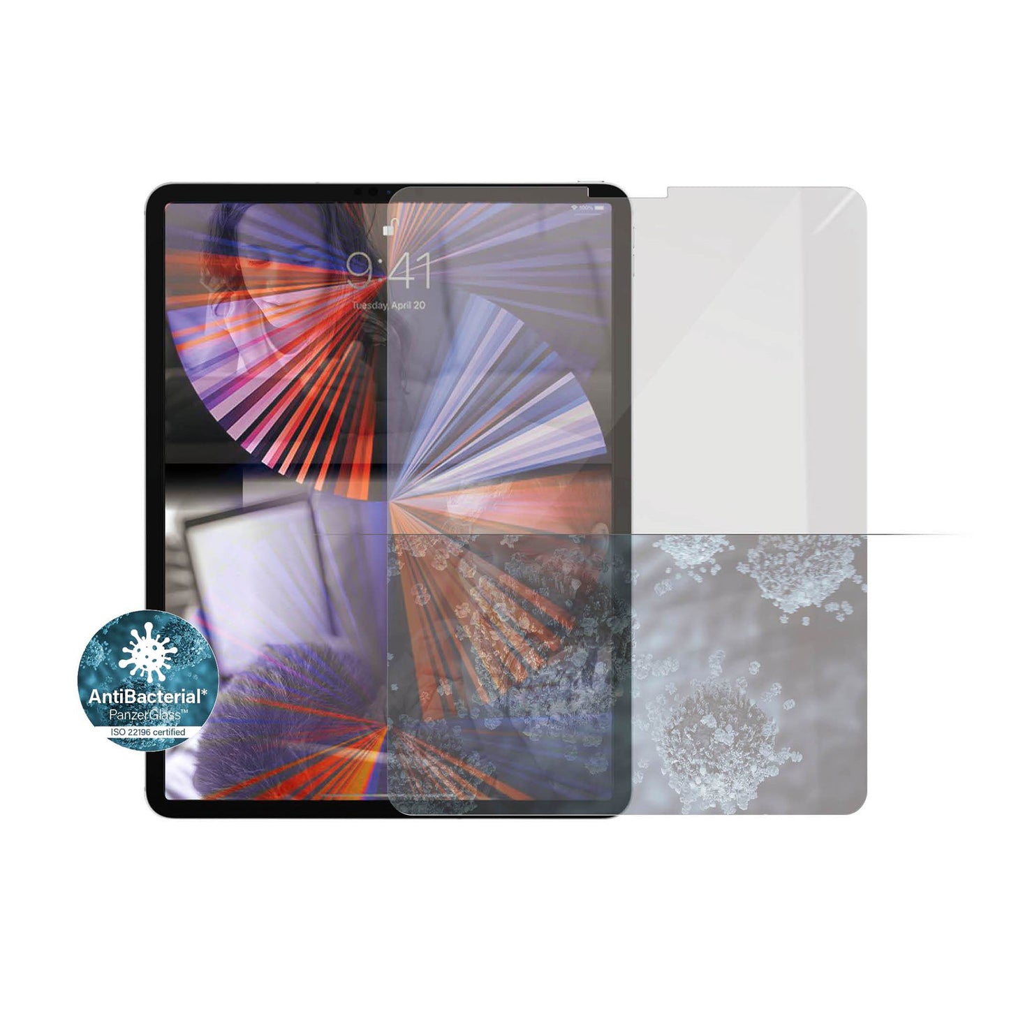PANZERGLASS for iPad 7th-9th Gen (2019-2021) - Clear