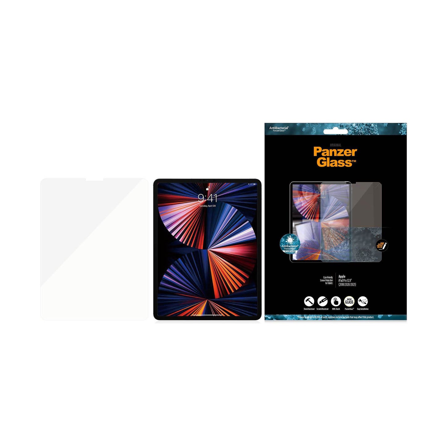 PANZERGLASS for iPad 7th-9th Gen (2019-2021) - Clear
