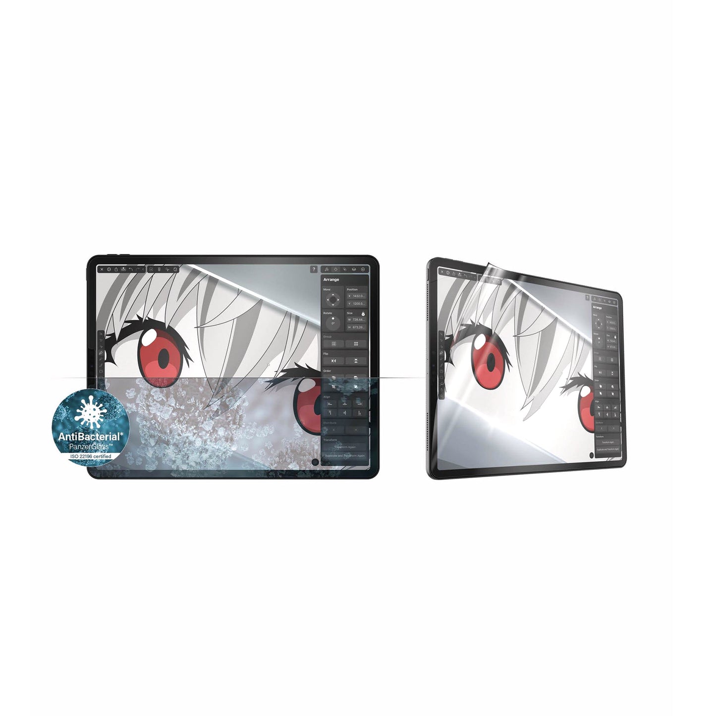 PANZERGLASS GraphicPaper for iPad Pro 12.9 3rd-6th Gen (2018-2022) - Clear