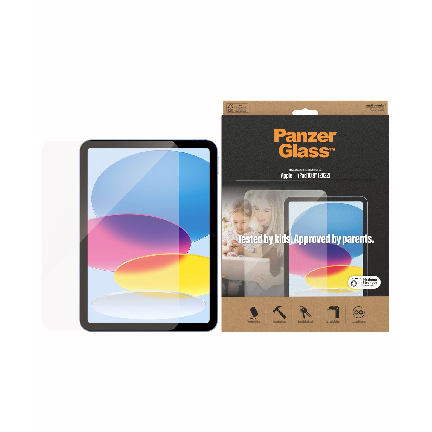 PANZERGLASS for iPad 10th Gen (2022)